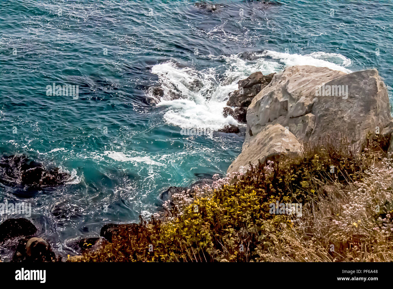 Fort Ross, California State Park, Northern California coastal Site Stockfoto