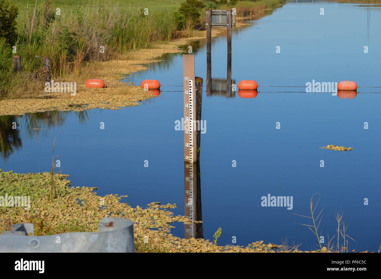 Personal Manometer Wassertiefe Indikator Instrument Stockfoto