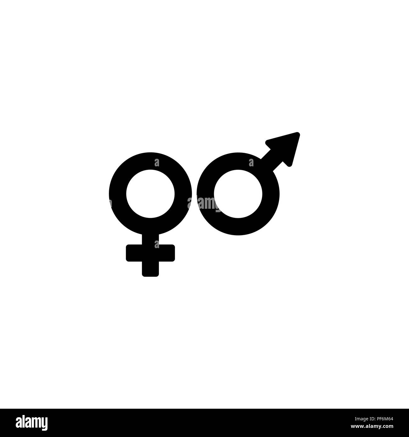 Web Symbol Leitung Geschlecht Symbol Symbole Von Mannern Und Frauen Stock Vektorgrafik Alamy