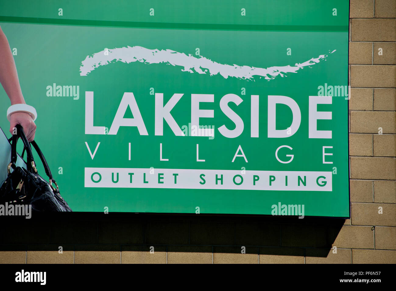 Lakeside Village Outlet Shopping in Doncaster Soiuth Yorkshire UK Stockfoto