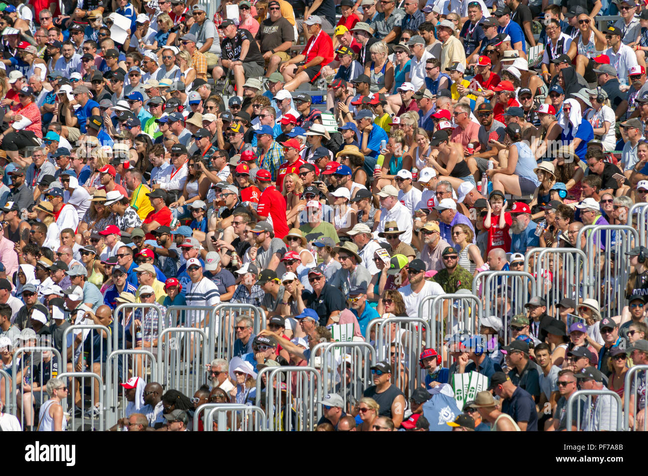 Indy Car Race Day in Toronto Stockfoto