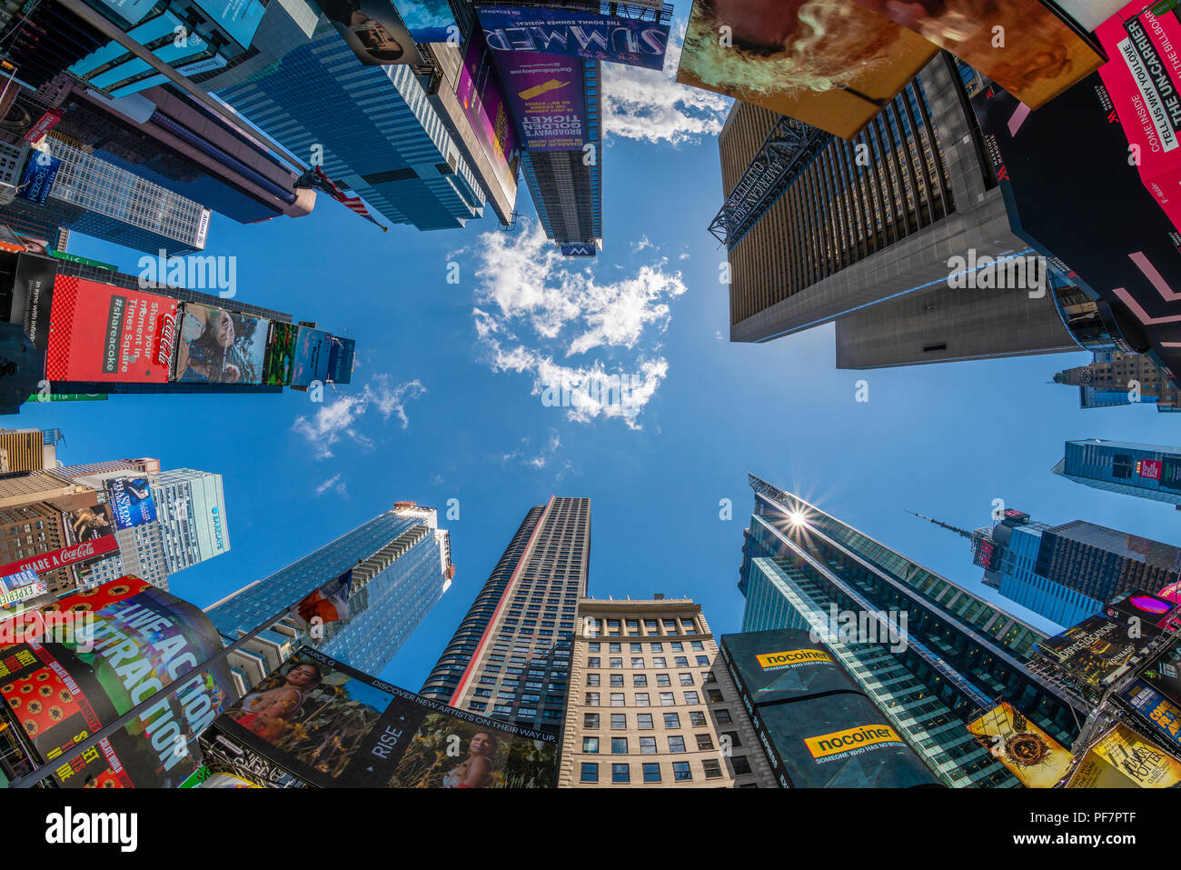 Times Square in New York Stockfoto