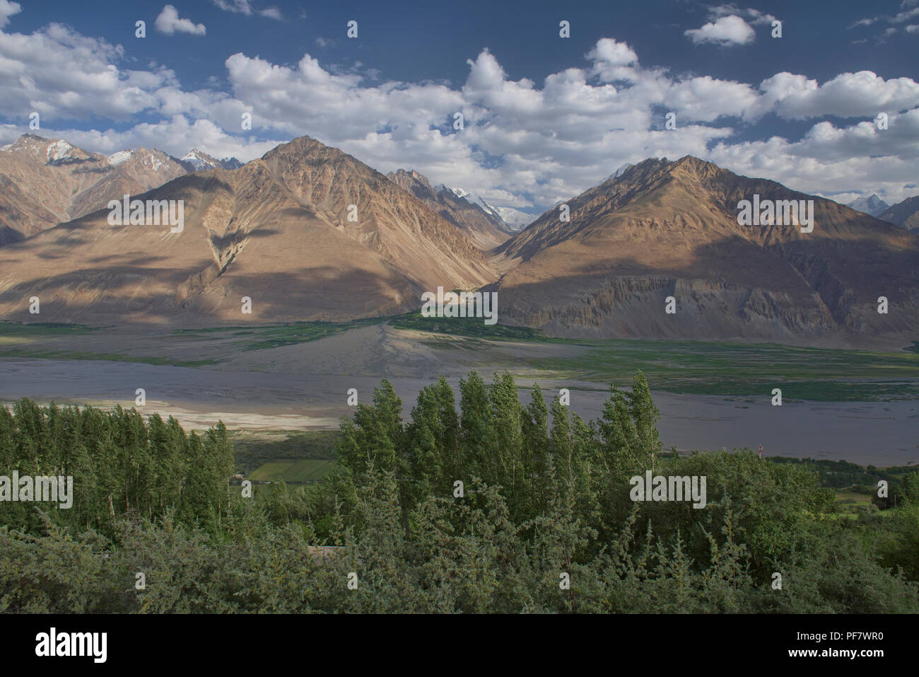 Die wakhan Valley und Afghanistan Hindu Kush, Vikchut, Tadschikistan Stockfoto