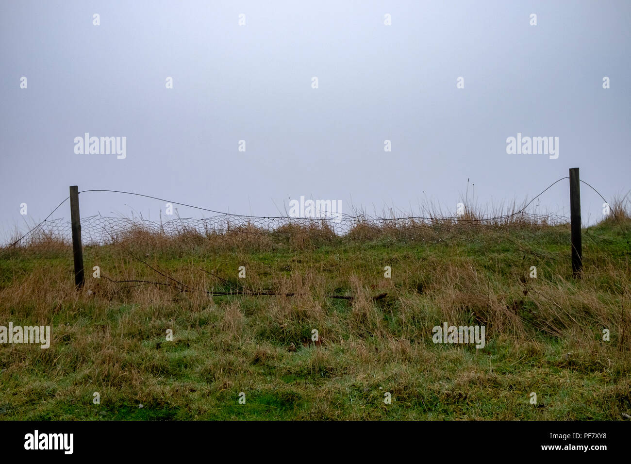 Ehemalige Radarstation im Kalten Krieg Stockfoto