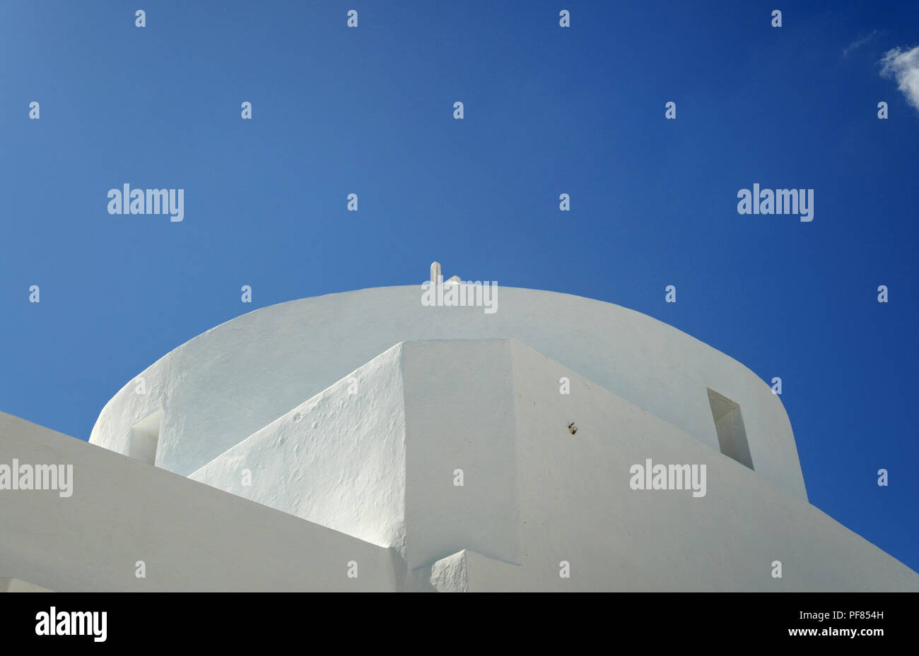 Kirche in Kythnos Insel Stockfoto