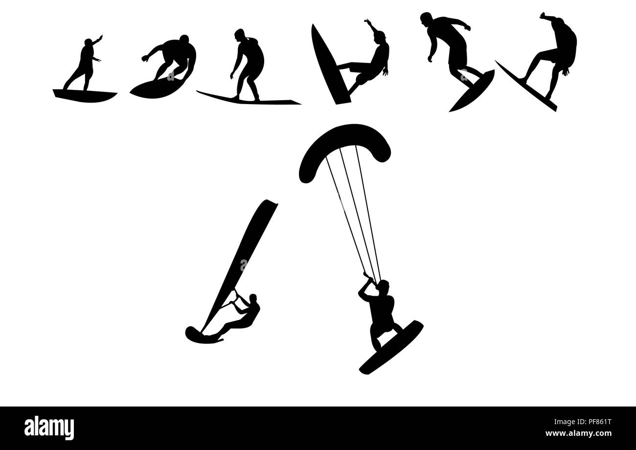 Vector Illustration eines Papierflieger Stockfoto