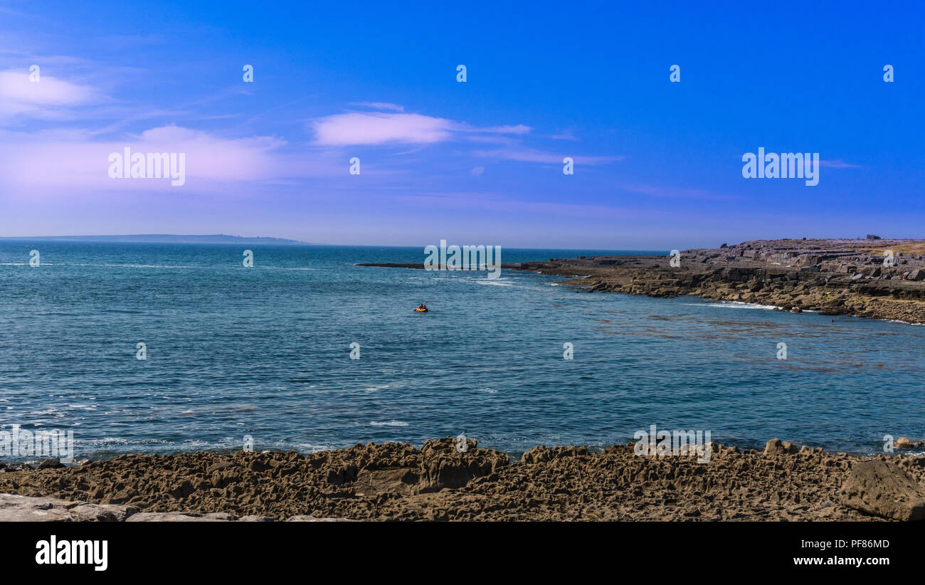 Doolin Irland, in der Nähe der Klippen von Moher Visitor Center. Stockfoto