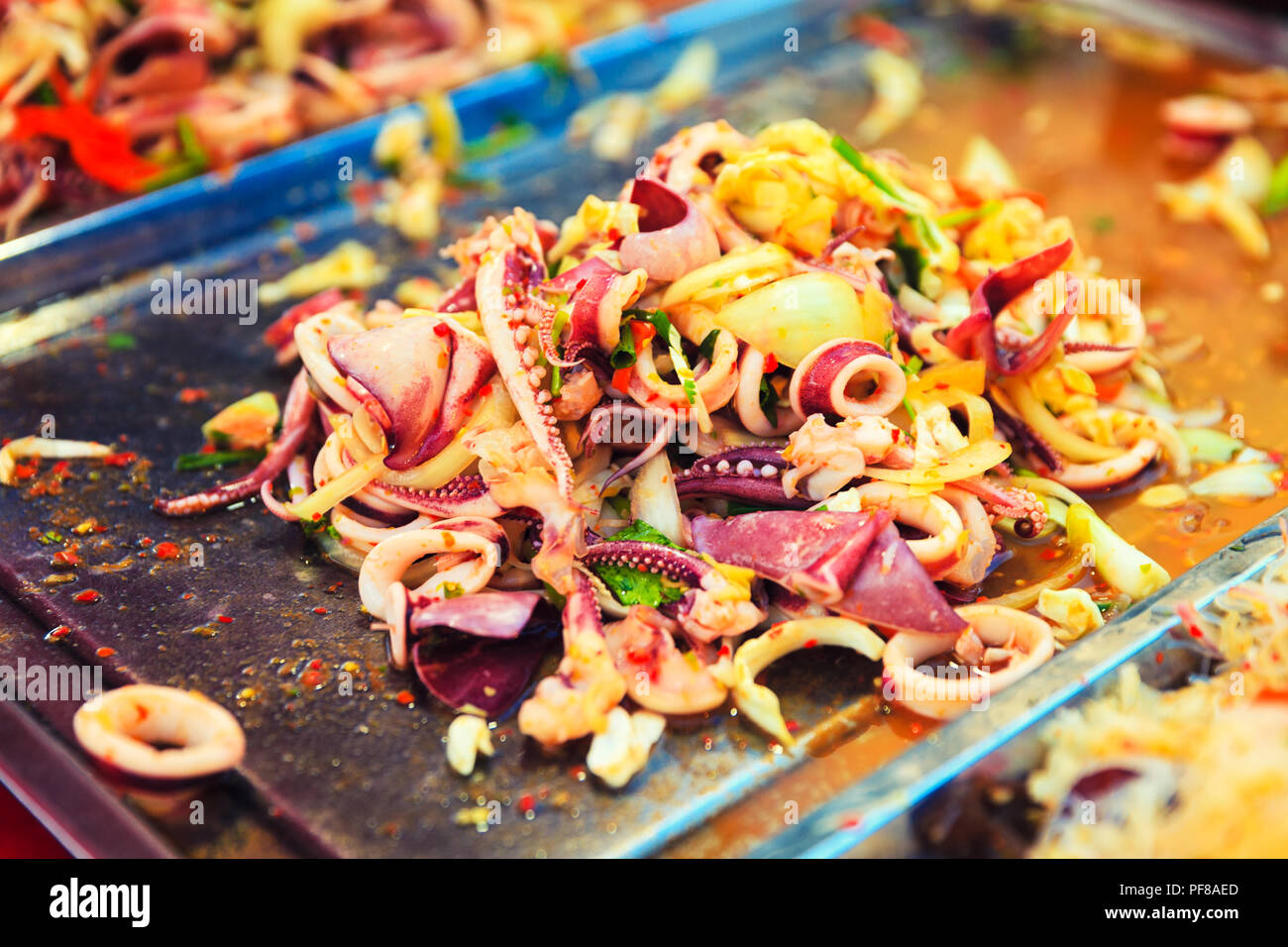 FoodTravel: Thai Food besten Gerichte zu Essen in Thailand - Kultur Reise Stockfoto