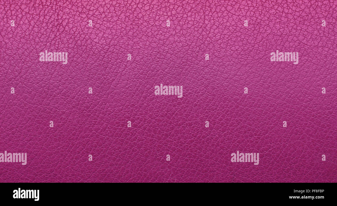 Rosa Leder Textur. Hintergrund aus Leder. Stockfoto