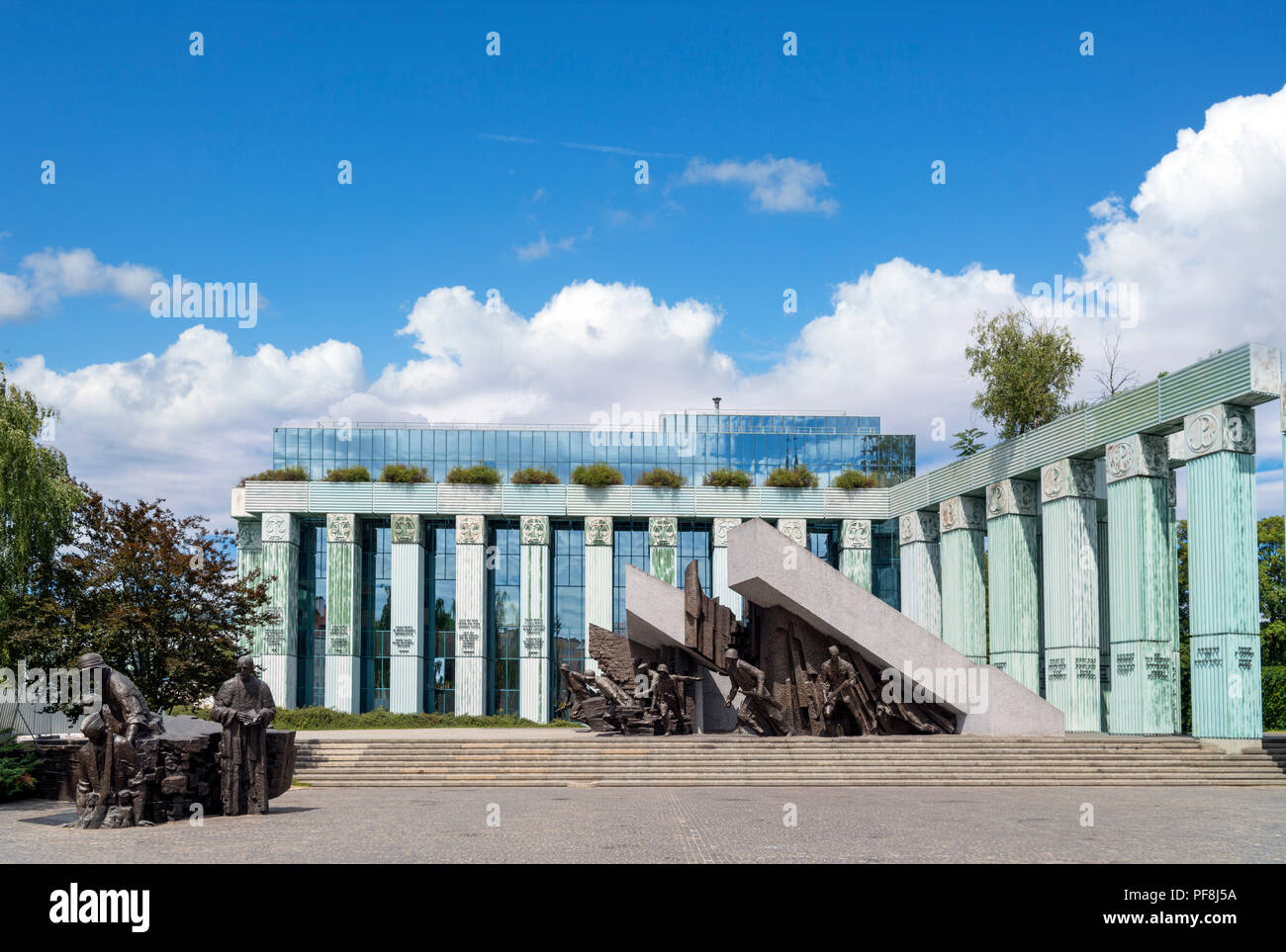 Warschauer Aufstand Monument (Pomnik Powstania Warszawskiego), die Neustadt (Nowe Miasto) Warschau, Polen Stockfoto