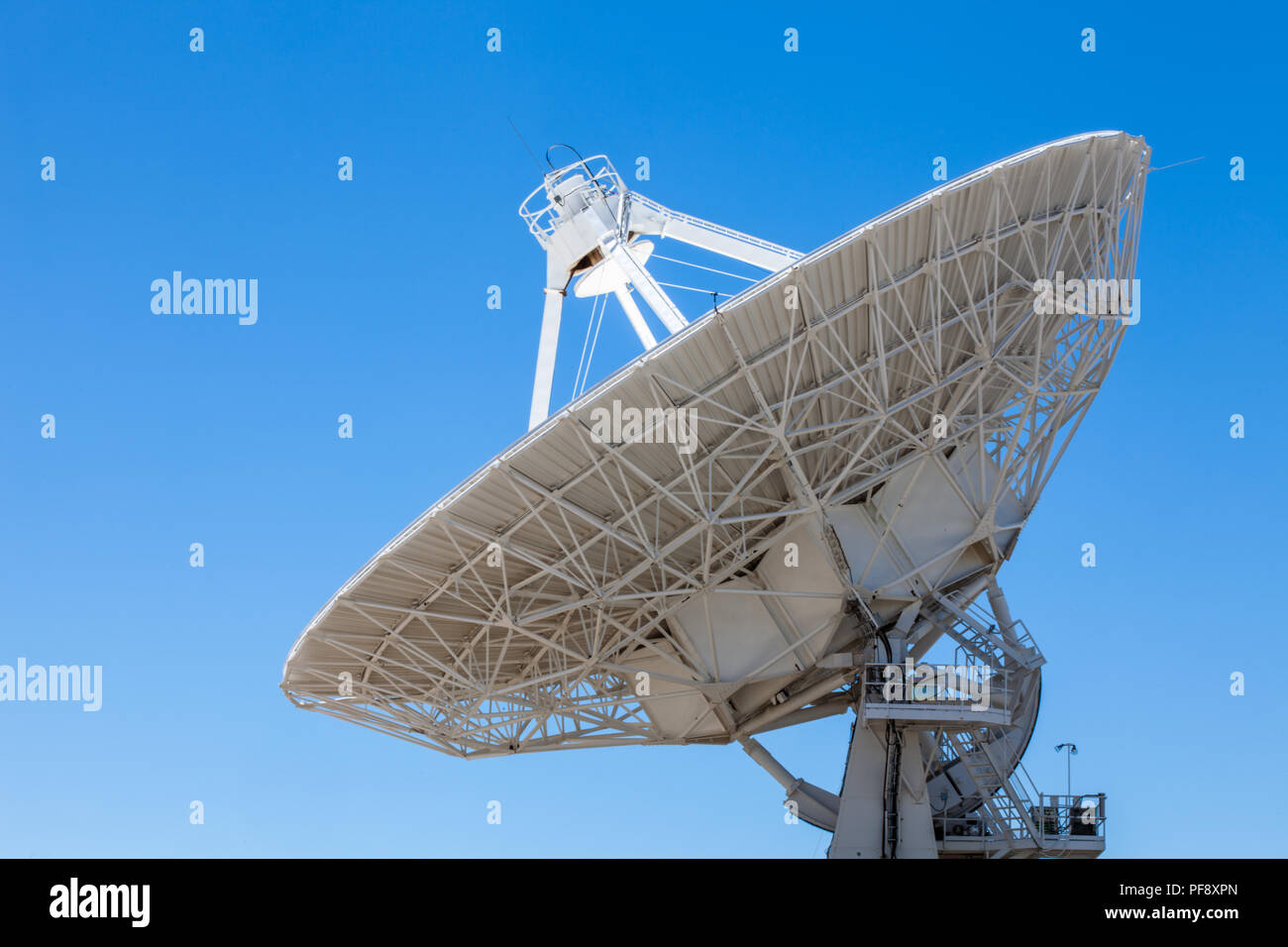National Radio Astronomischen der Informationsstelle sehr große Reihe in der Nähe von Socorro, New Mexico, Erkennen von kosmischen Radiowellen Stockfoto