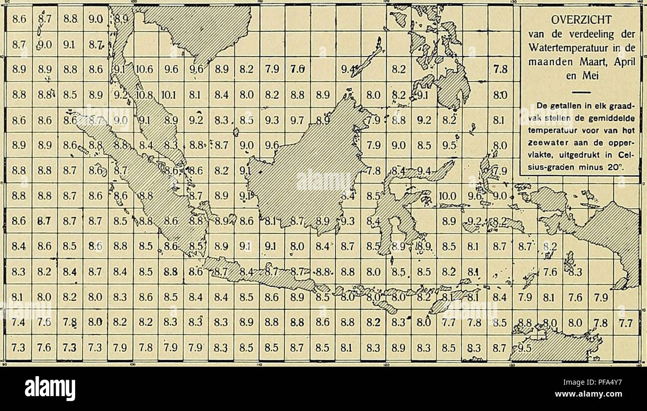 . De zeeën van Nederlandsch Oost-Indië. Ozeanographie; Küsten. . Bitte beachten Sie, dass diese Bilder sind von der gescannten Seite Bilder, die digital für die Lesbarkeit verbessert haben mögen - Färbung und Aussehen dieser Abbildungen können nicht perfekt dem Original ähneln. extrahiert. Koninklijk Nederlands Aardrijkskundig Genootschap; Stok, Johannes Paulus van der, 1851-1934. Leiden: Brill E. J. Stockfoto