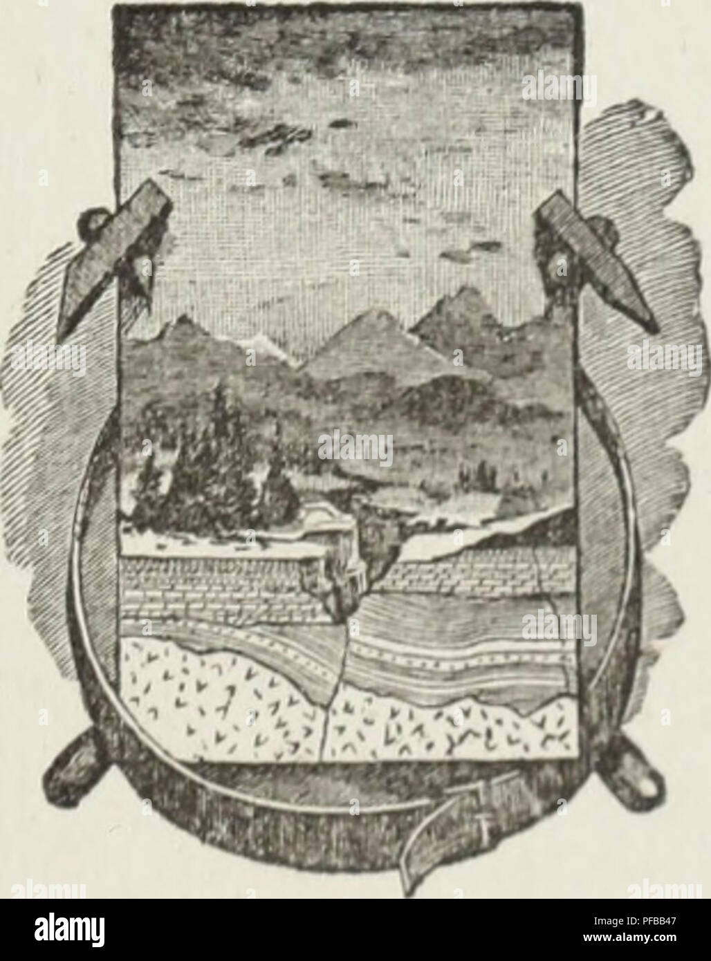 . Ein Wörterbuch der Höhen in den Vereinigten Staaten. UNITED STATES GEOLOGICAL SURVEY J.W.POWELL DIREKTOR^ WÖRTERBUCH DER HÖHEN IN DEN VEREINIGTEN STAATEN ERSTELLT VON HENRY GANNETT CHIEF GEOGRAPH. Waschen ich Nil tonne Government Printing Office 188 l. Bitte beachten Sie, dass diese Bilder sind von der gescannten Seite Bilder, die digital für die Lesbarkeit verbessert haben mögen - Färbung und Aussehen dieser Abbildungen können nicht perfekt dem Original ähneln. extrahiert. Gannett, Henry, 1846-1914. Washington, Govt. Drucken. Aus. Stockfoto