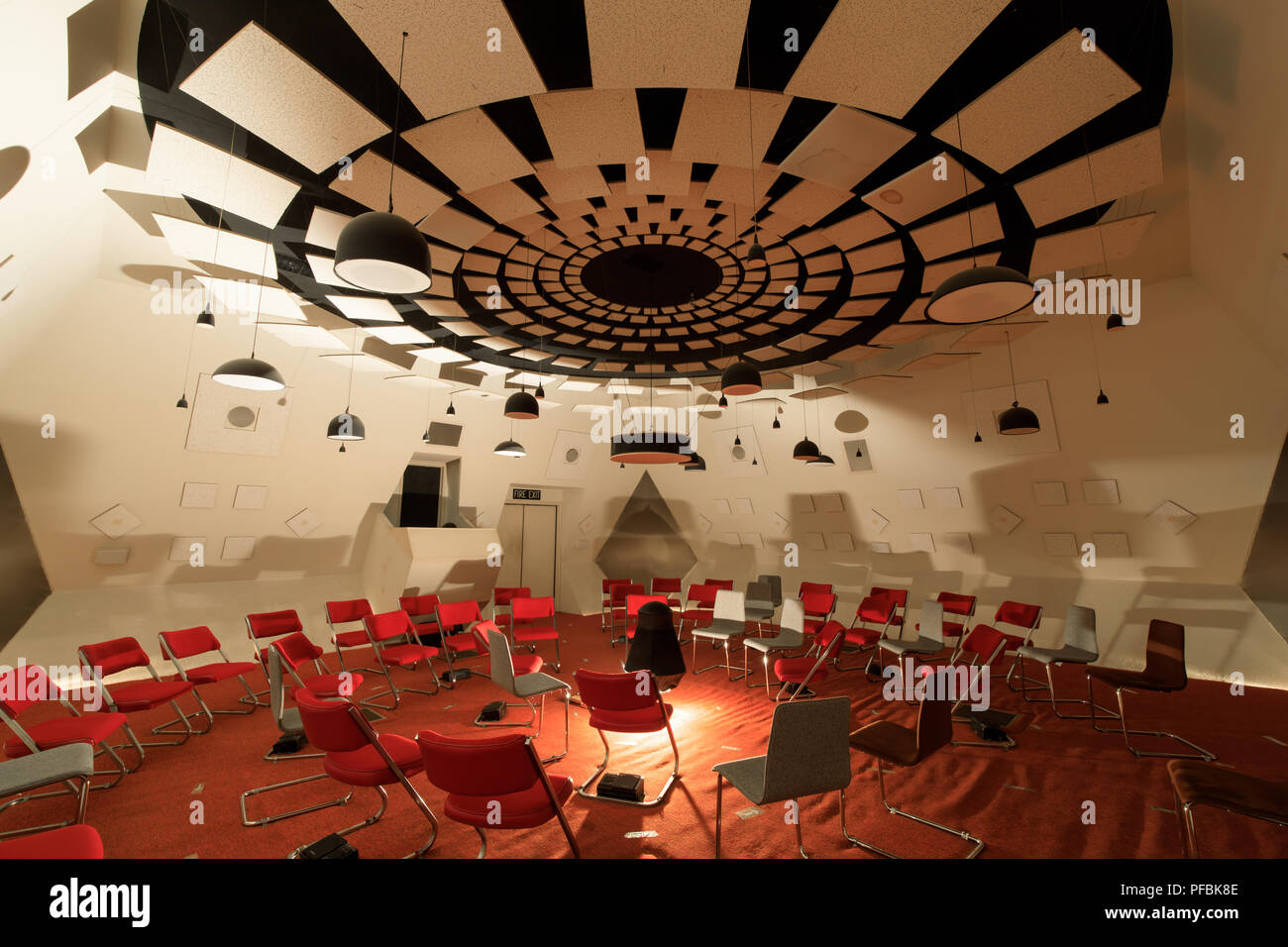 San Francisco, Kalifornien - 17. August 2018: audium Sound-Sculptured Raum Theater. Stockfoto