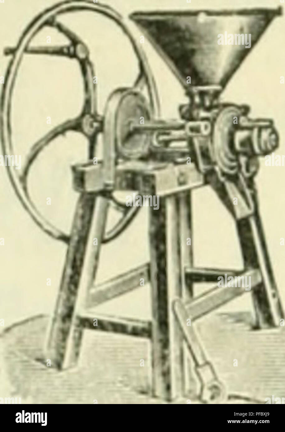 Dieser artikel aus dem Tropenpflanzer befasst sich mit dem Anbau und der Verarbeitung von Kautschuk (Hevea brasiliensis) in tropischen Regionen. Sie hebt die für die Kautschukindustrie unverzichtbaren Patentverfahren zur Gerinnung von Latex und zur Verbesserung der Kautschukausbeute sowie ihre Rolle in der tropischen Landwirtschaft hervor. Stockfoto