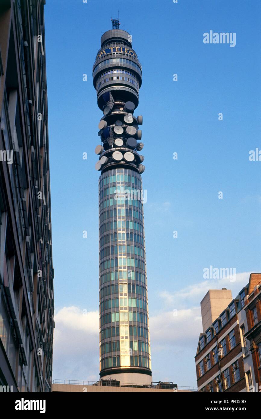 Grossbritannien, England, London, Telecom Tower Stockfoto