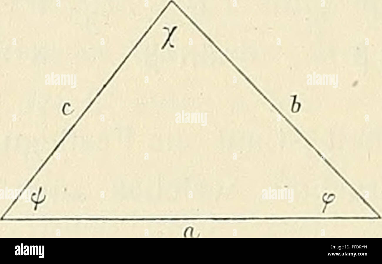 . - Denkschriften der Österreichischen Akademie, Christian. 164 Dr. E. Hölle ehr und, Setzt man diesen Wert in Gleichung (91 ein, dann folgt nach einigen Reduktionen sterben quadratische Gleichung: pA + PlPa 2 B+P2a 'C-0 (94 worin bedeuten: A-als-3Ae b2 - 3 ac c2+4 a4 b* + a*b2c 2 + 4 ai Sb2cc' + 4 bk c* - 3 b6 c2 + b*+c*, B = -2 fl" + 5 1!;- + o c2^ - 4 a2 BL-4a2c^2-b^-MC2 + V&gt; + ce, 0 -^- 2 a2 b2 - 2 A2 B2 C2 + C2 + 64 + F&gt;. Die Auflösung obiger Gleichung führt zu einem wurzelausdruck von der Form: W - 3 ß*{-f12 + 2 &Amp; 2 c-llJ + 4 a2J 10-6 a4 c 8-3 J4 c 8 + 4 Gba 6 + 4 Z&gt; fi c-G + 4 Stockfoto