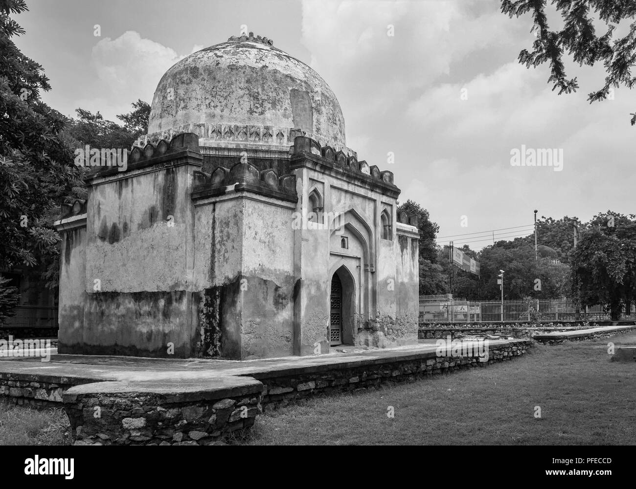 New Delhi, Indien - 11. August 2014 einen Blick auf choti Gunti. Stockfoto