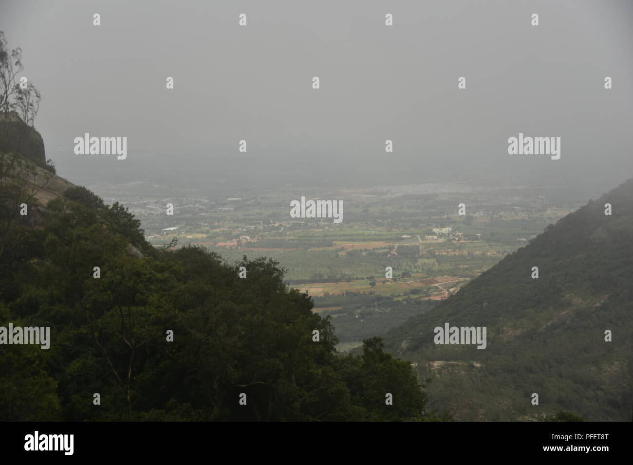 Nandi Hills, Karnataka, Indien Stockfoto
