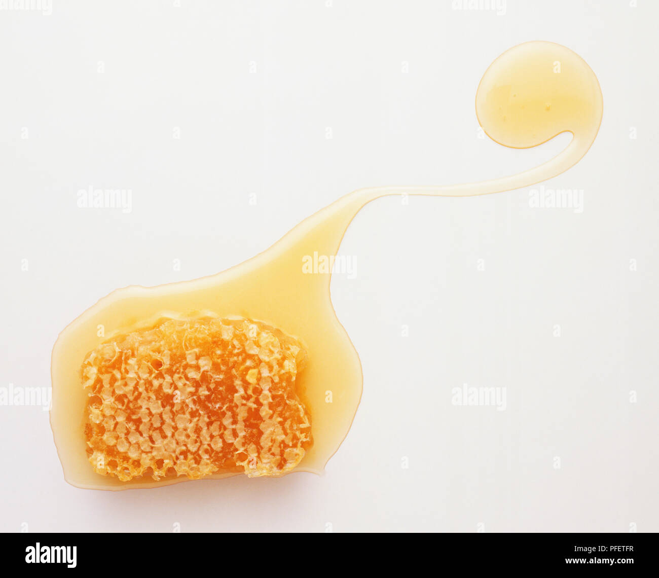Honig Honig schmelzen Stockfoto