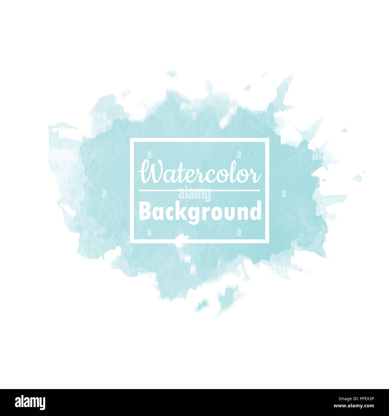 Abstrakte Aquarell Hintergrund. Stock Vektor