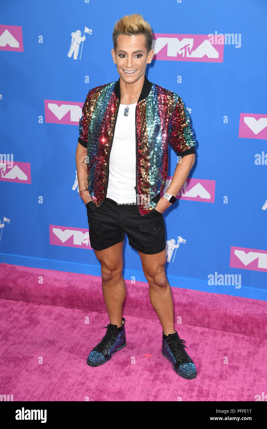 Frankie Grande an der 2018 MTV Video Music Awards in der Radio City Music Hall in Los Angeles, USA statt. Bild Datum: Montag, August 20, 2018. Siehe PA Geschichte SHOWBIZ VMAs. Foto: PA/PA-Kabel Stockfoto