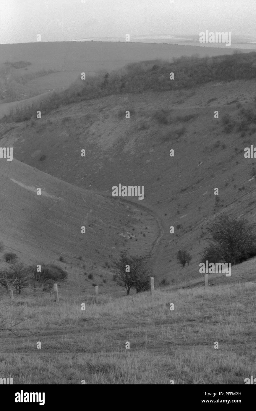 Devil's Dyke. Stockfoto