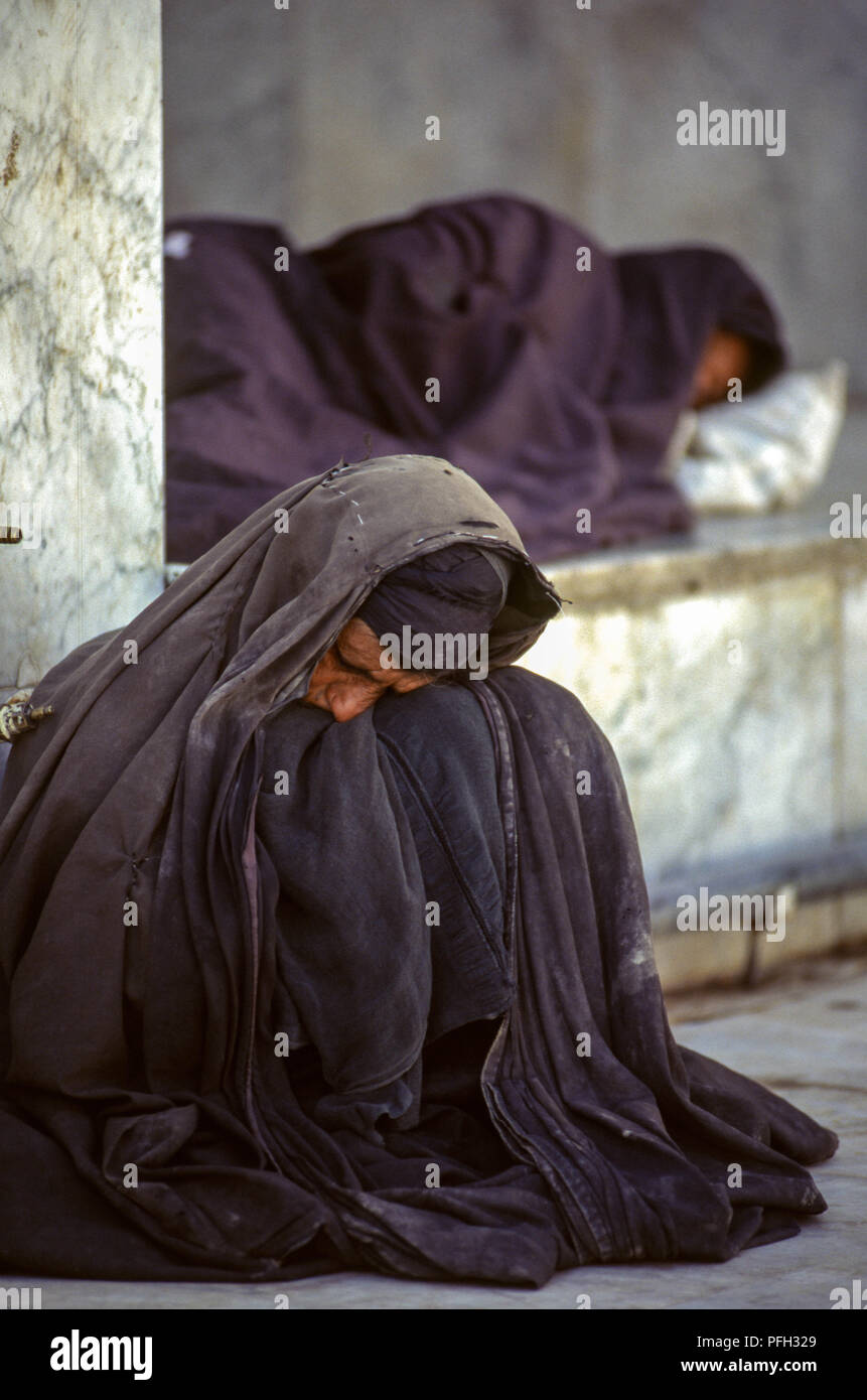 Der Eingang zu den schiitischen islamischen Heiligtum in Kerbela Stockfoto