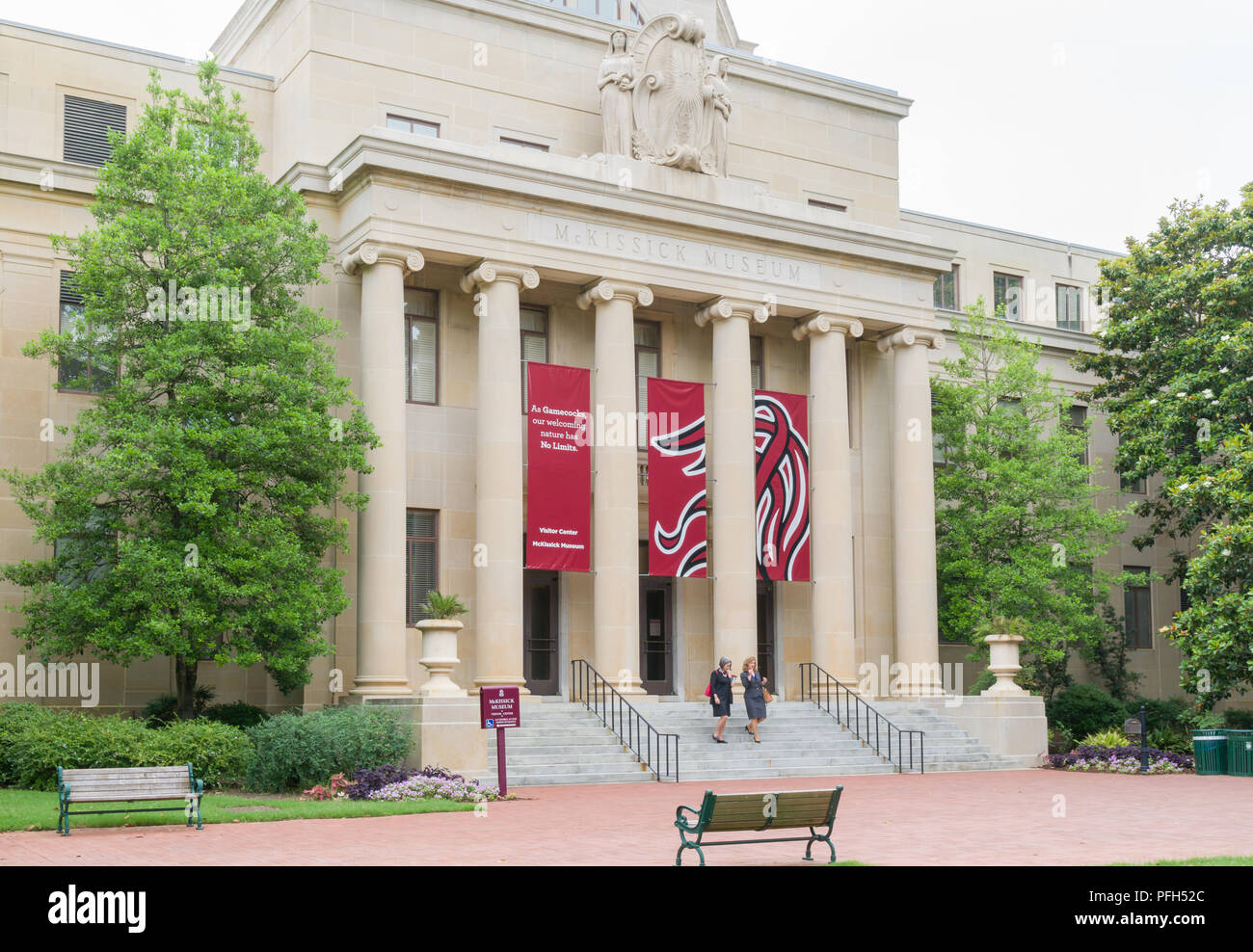 COLUMBIA, SC/USA Juni 5, 2018: McKissick Museum auf dem Campus der Universität von South Carolina. Stockfoto