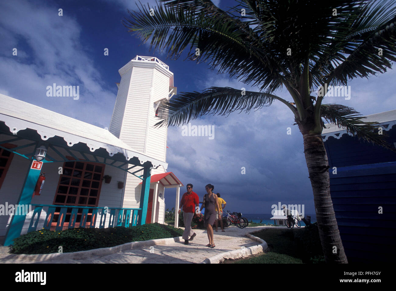 Die Punta Sur auf der Isla Mujeres in der Nähe der Stadt Cancun auf der Halbinsel Yucatan in der Provinz Quintana Roo in Mexiko in Mittelamerika. Mexiko, Isla Mujeres, Stockfoto