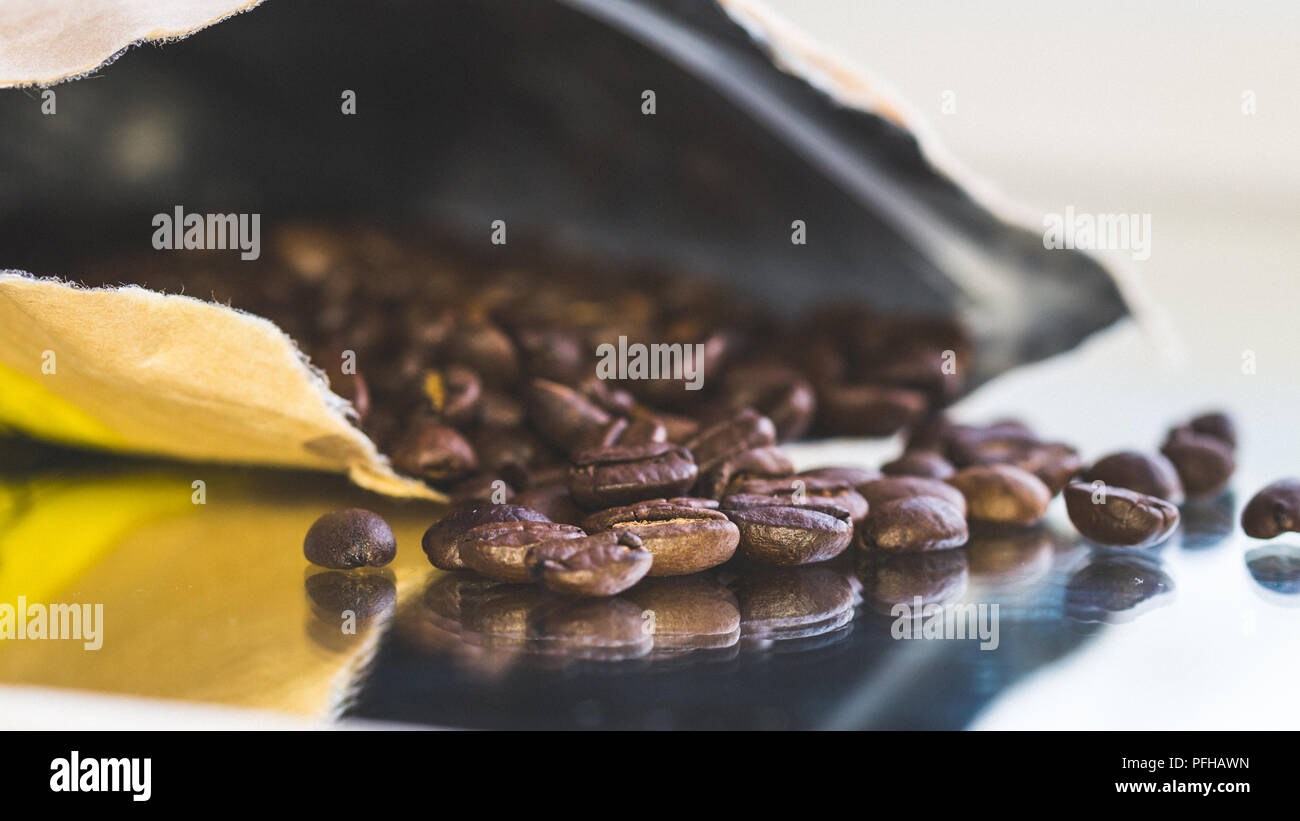 Kaffee Bohnen Stockfoto