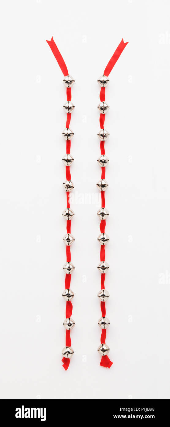 Noten und Streicher von Glocken Stockfoto