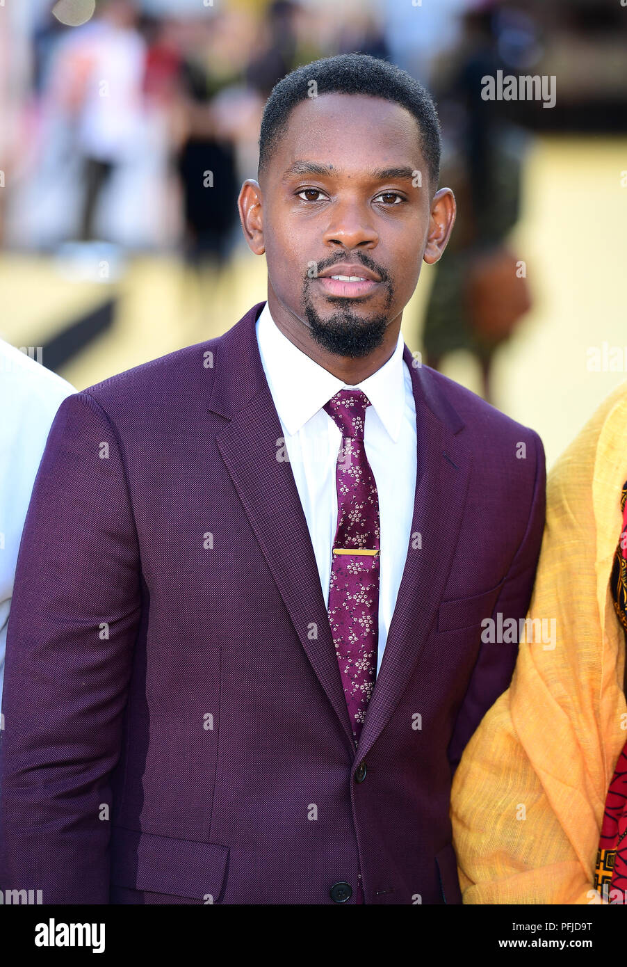 Aml Ameen Teilnahme an der Yardie Premiere am BFI Southbank in London. Stockfoto