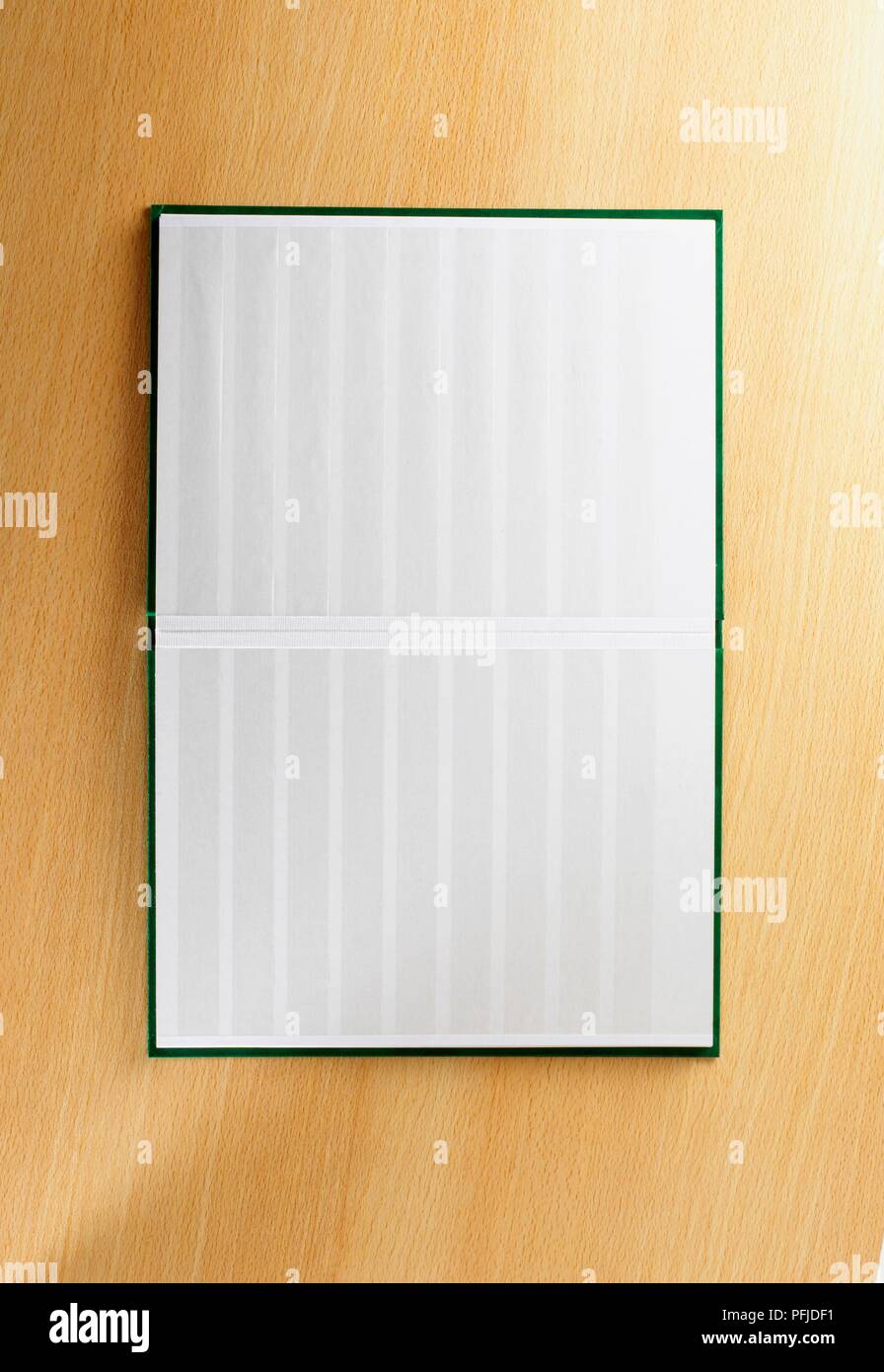 Leer Stempel Buch sammeln Stockfoto