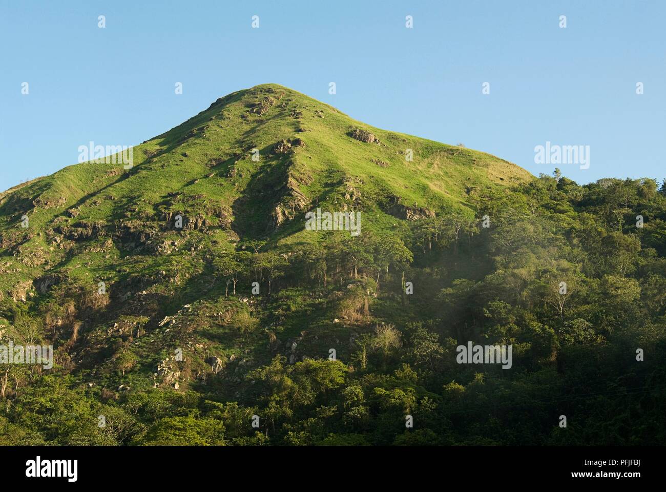 Puerto Rico, Cordillera, Green Mountain Stockfoto