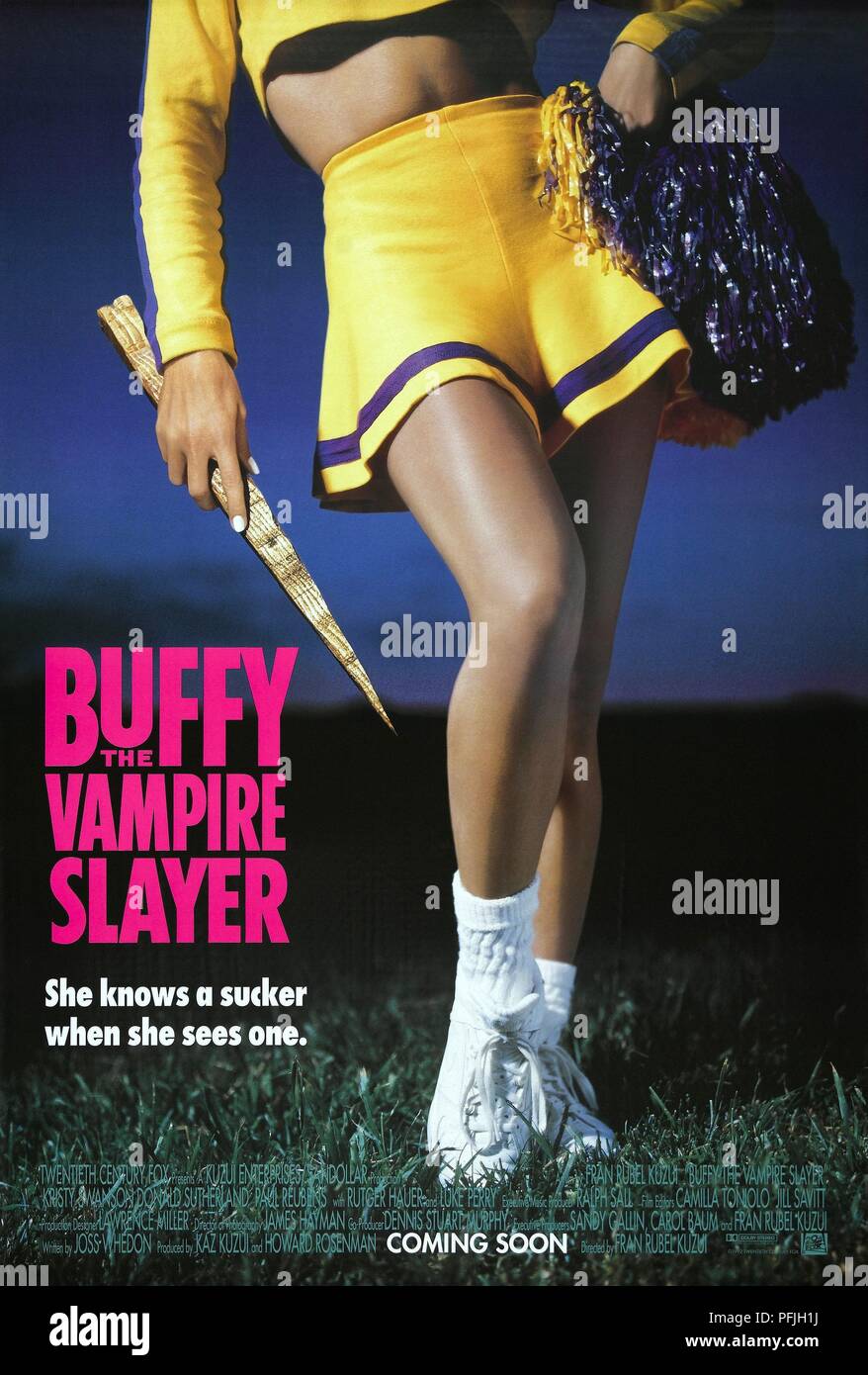 Buffy the vampire slayer poster Fotos und Bildmaterial in hoher