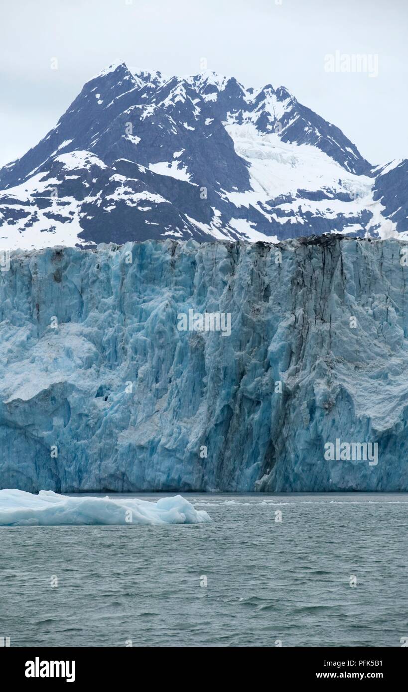 USA, Alaska, Prince William Sound, Columbia Gletscher Stockfoto