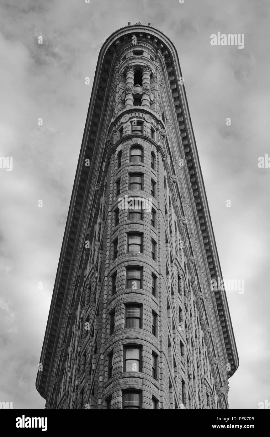 Das Flatiron Building, New York City, USA. Stockfoto