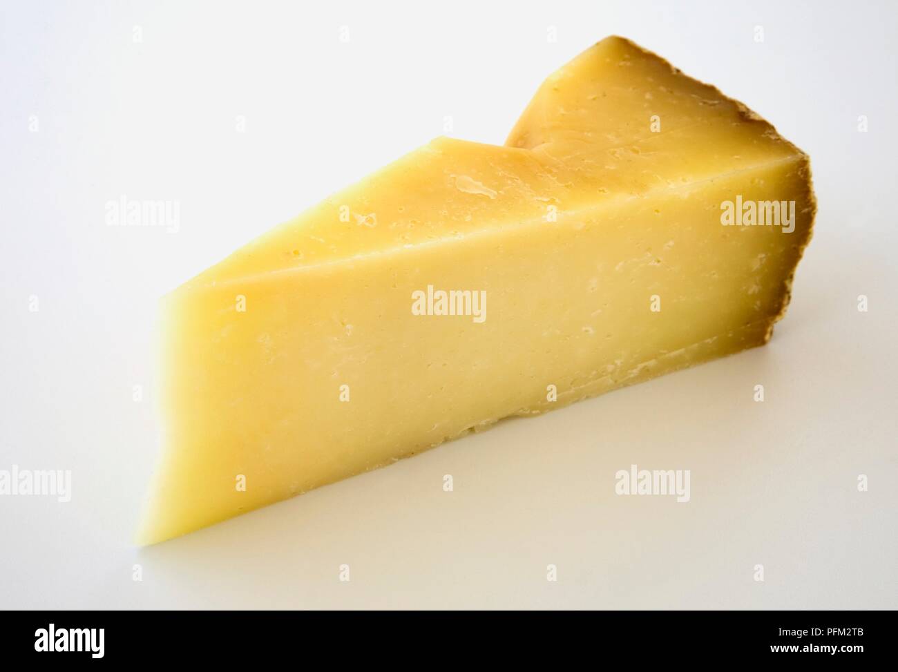 Scheibe der amerikanischen, der Monteillet der Causse Noir Ziegen- und Schafskäse Stockfoto