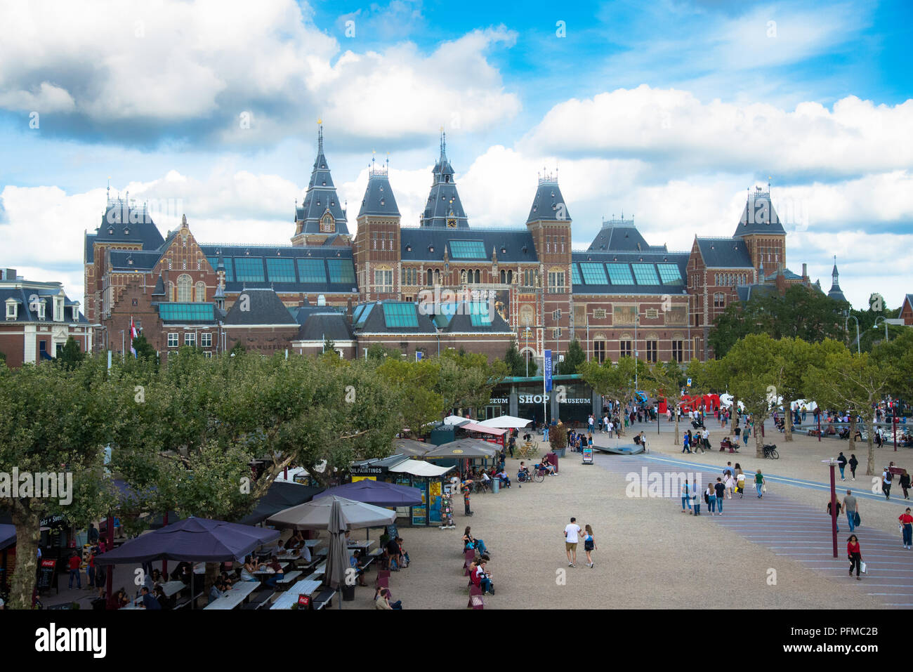 Rijksmuseum in Amsterdam, Holland Stockfoto