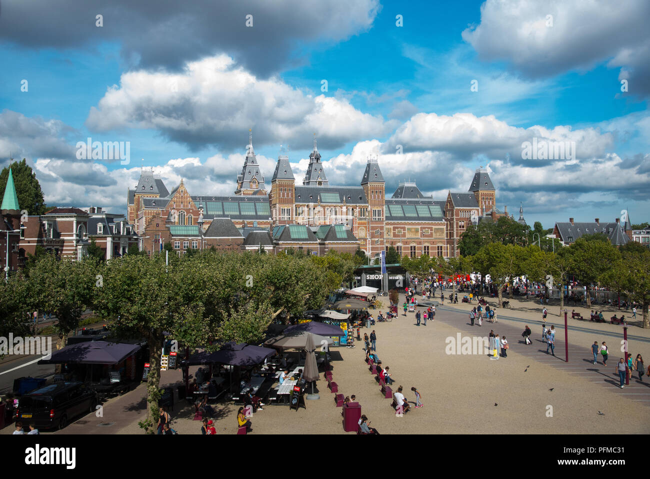 Rijksmuseum in Amsterdam, Holland Stockfoto