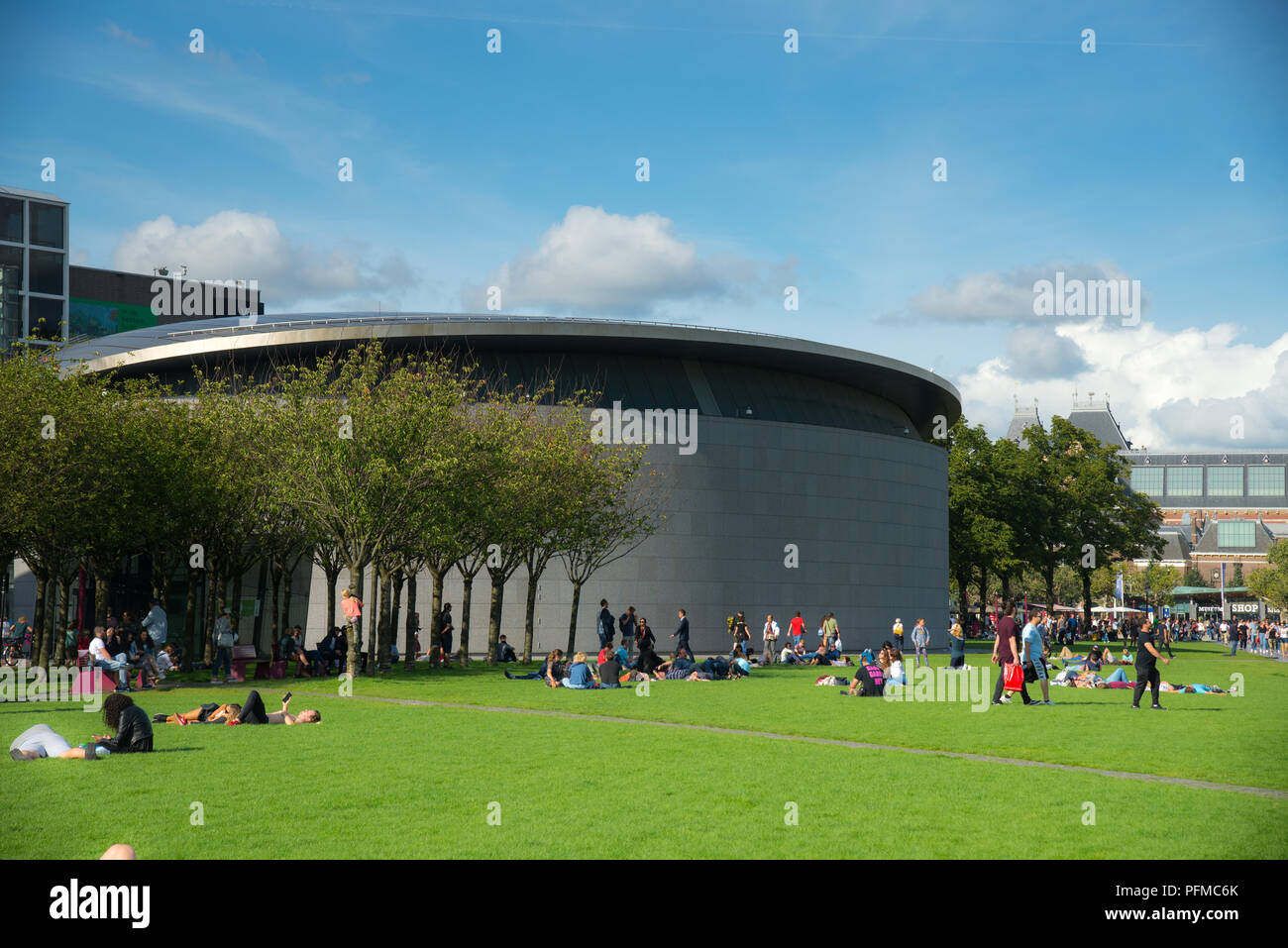 Das Van Gogh Museum in Amsterdam, Holland Stockfoto