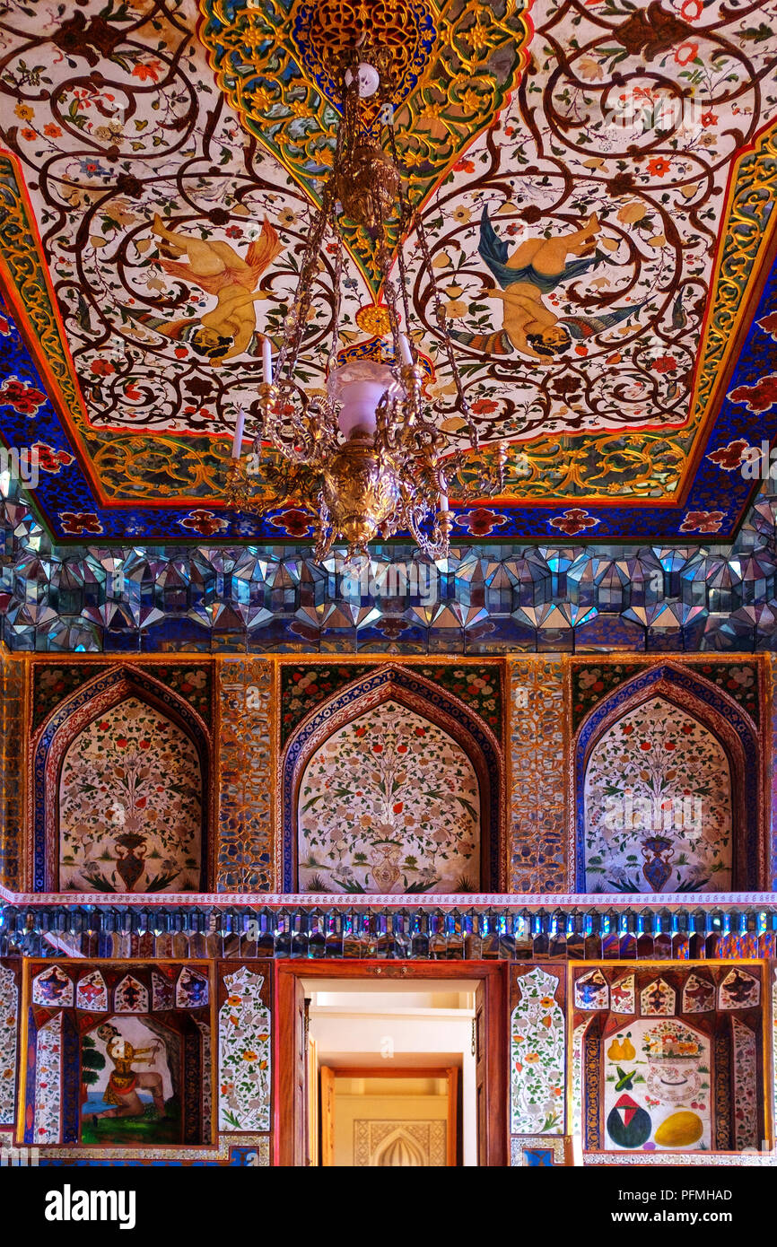 Sommer Palast von shaki Khans, Scheki, Aserbaidschan Stockfoto