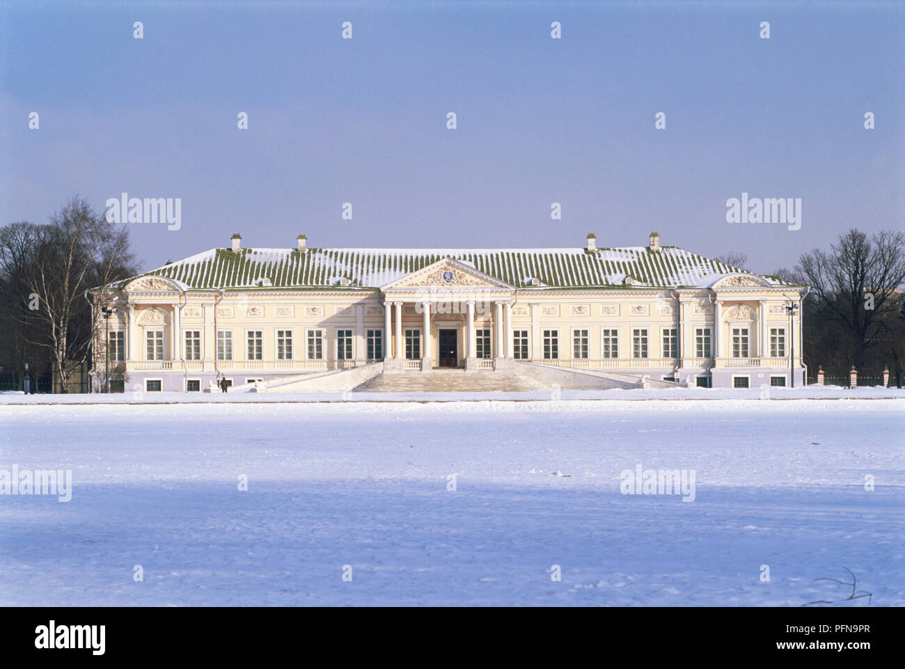 Kuskowo, die ländliche Immobilien der aristokratischen Familie Sheremetev im 18. Jahrhundert. Stockfoto