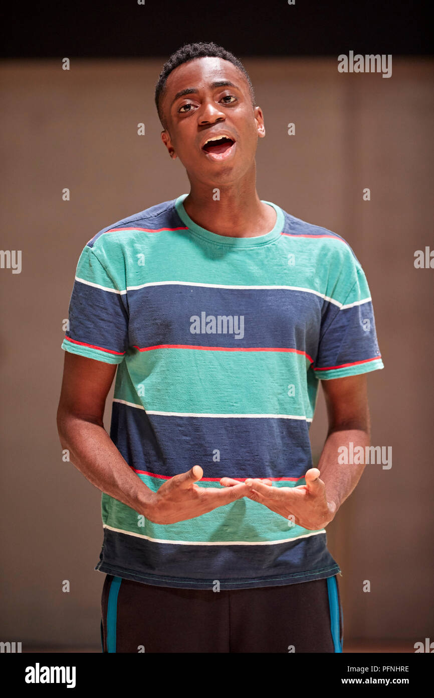 Edinburgh, Großbritannien. 21. August 2018. Das Ende von Eddy in Edinburgh International Festival Credit: Andrew Eaton/Alamy Leben Nachrichten. Stockfoto