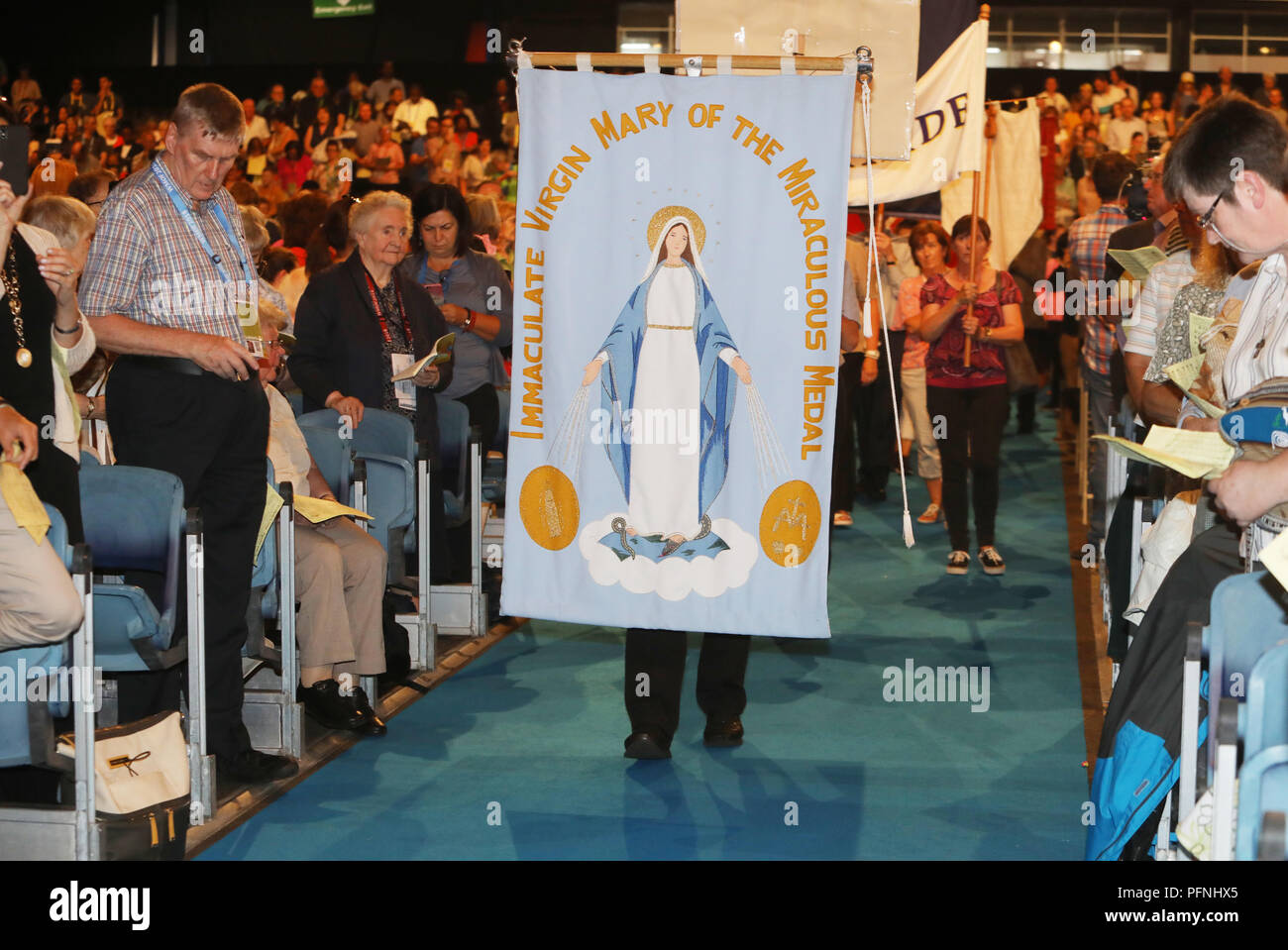 Dublin, Irland. 21 August, 2018. Römisch-katholischen Welttreffens der Familien Tag 1, Dublin, Irland Quelle: RollingNews.ie/Alamy leben Nachrichten Stockfoto