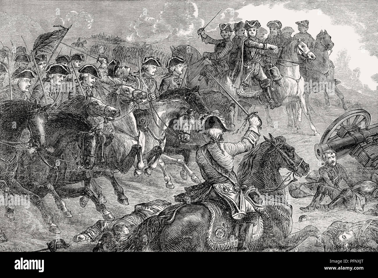 Schlacht von dettingen im jahre 1743 Fotos und Bildmaterial in hoher