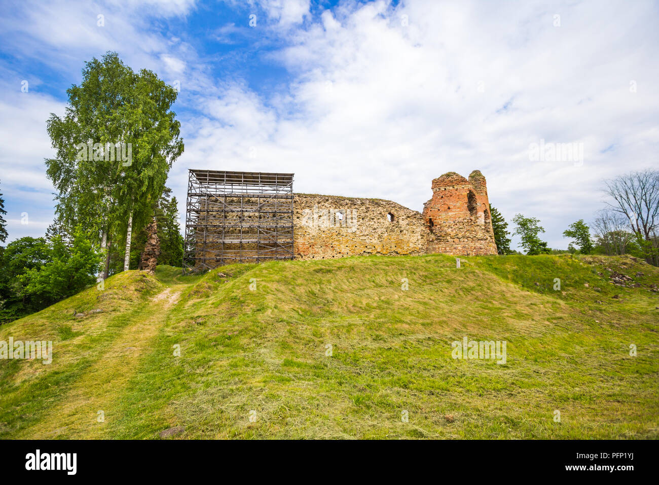 Alte Ruinen Stockfoto