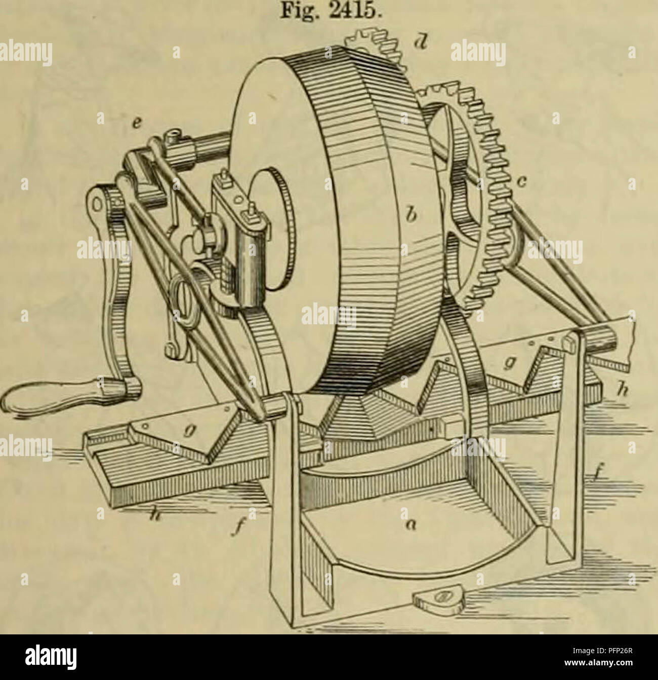 Knight's American mechanische Wörterbuch: Eine Beschreibung der Werkzeuge, Geräte, Maschinen, Prozesse und Technik, Geschichte der Erfindungen, allgemeine technische Vokabular; und digest mechanischen Geräten in der Wissenschaft und der Künste Stockfoto