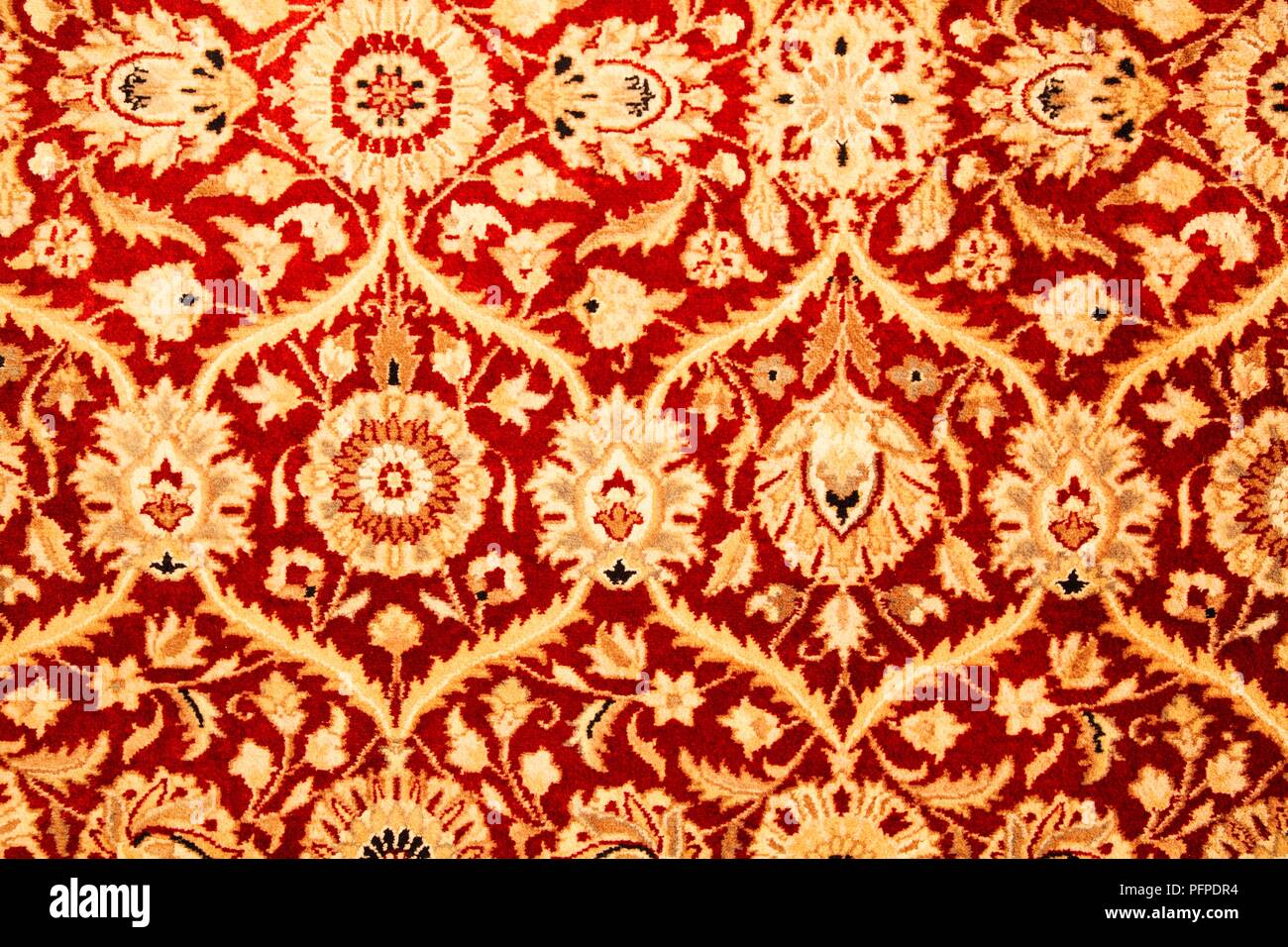 Die Türkei, Kusadasi, Detail von einem Teppich Stockfoto